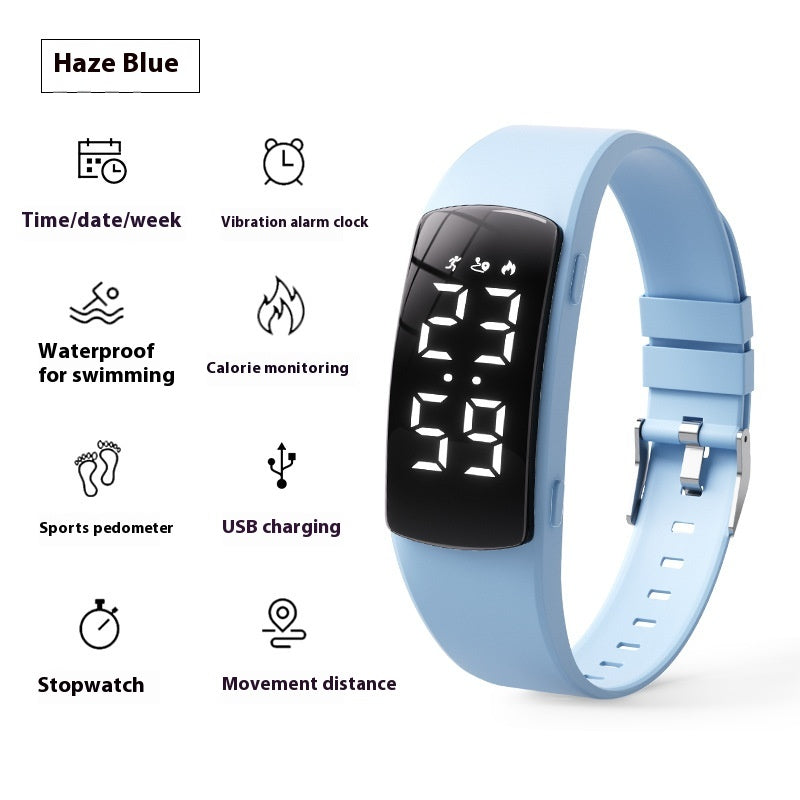 Vibration Alarm Clock Smart  Watch