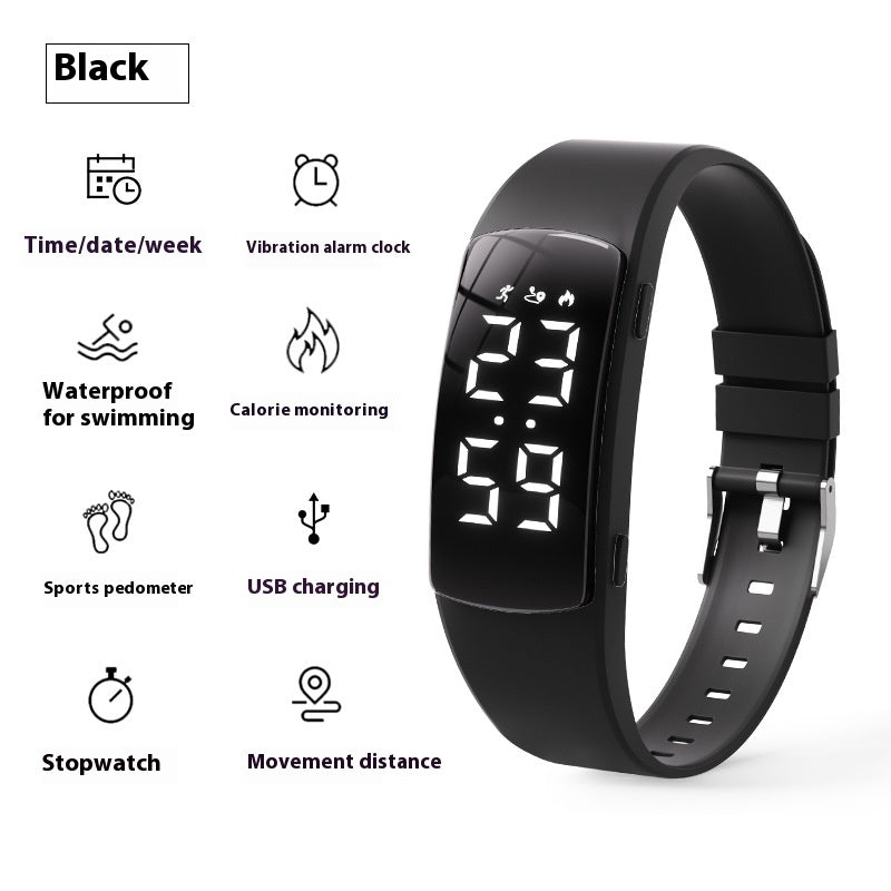 Vibration Alarm Clock Smart  Watch