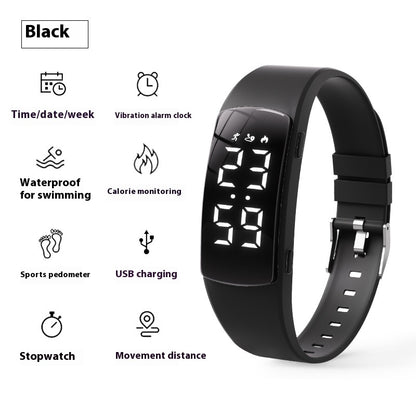 Vibration Alarm Clock Smart  Watch